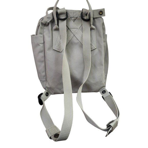 Fjallraven Kanken‎ Mini Backpack Gray Lightweight Everyday School Travel - Picture 10 of 11